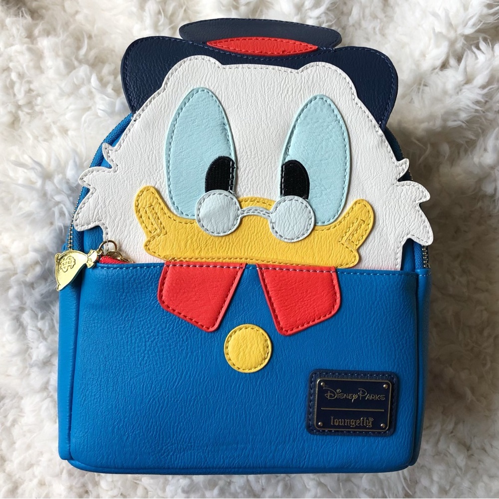 Scrooge McDuck Disney Loungefly Backpack - RARE